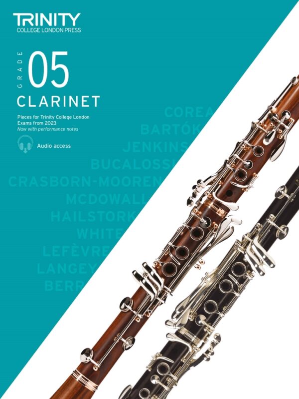 Trinity Clarinet Exam Pieces 2023: Grade 5