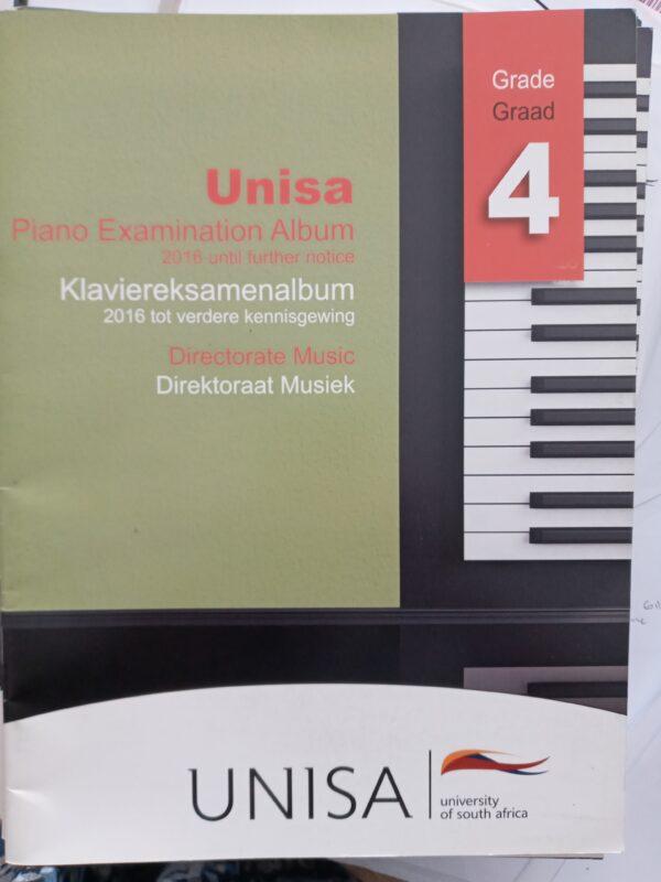 Unisa Piano Examination Album Grade 4
