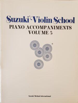 Suzuki Violin School Volume 5 Piano Accompaniment