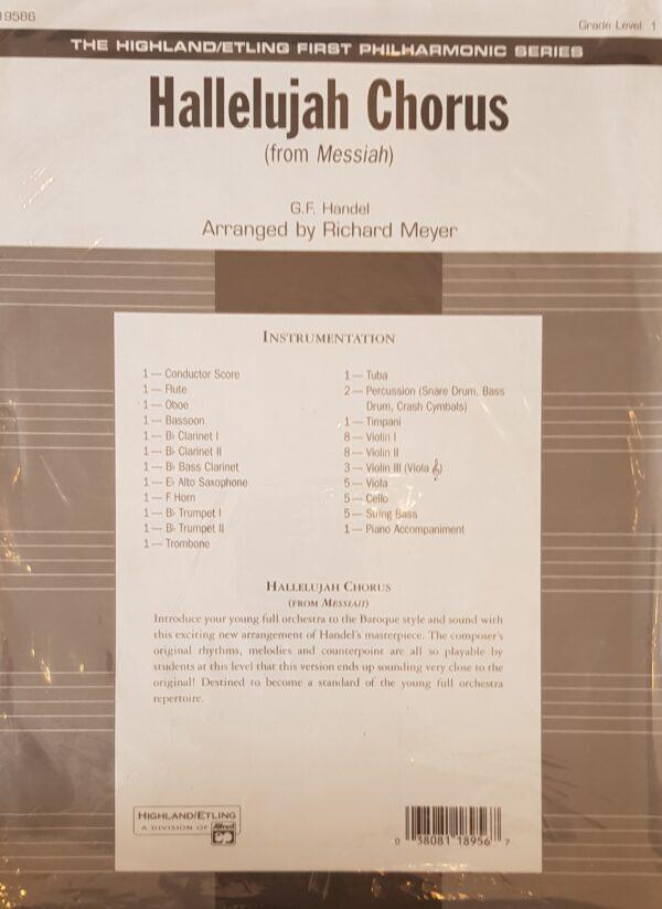 Hallelujah Chorus from Messiah Full Score