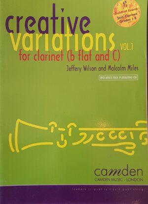 Creative Variations for Clarinet Volume 1 With CD