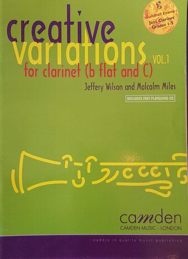 Creative Variations for Clarinet Volume 1 With CD