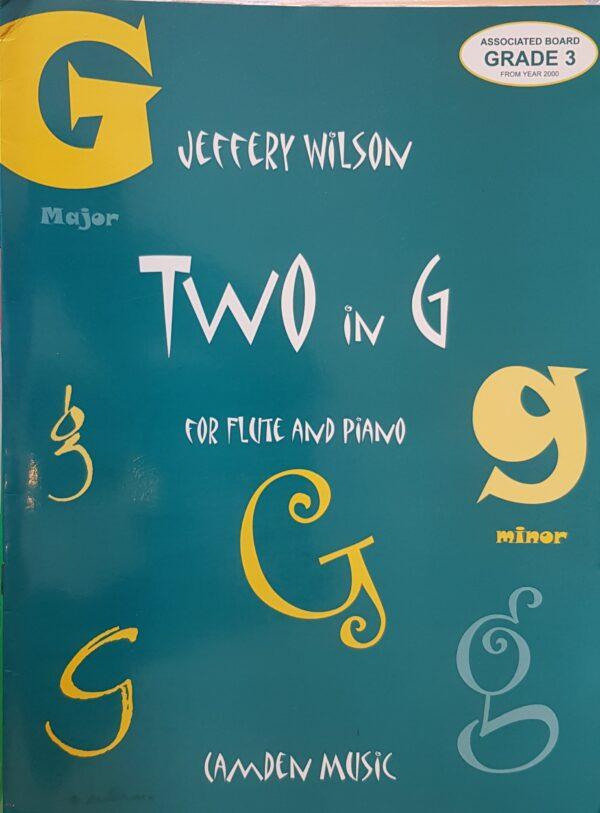Two in G for Flute & Piano Wilson