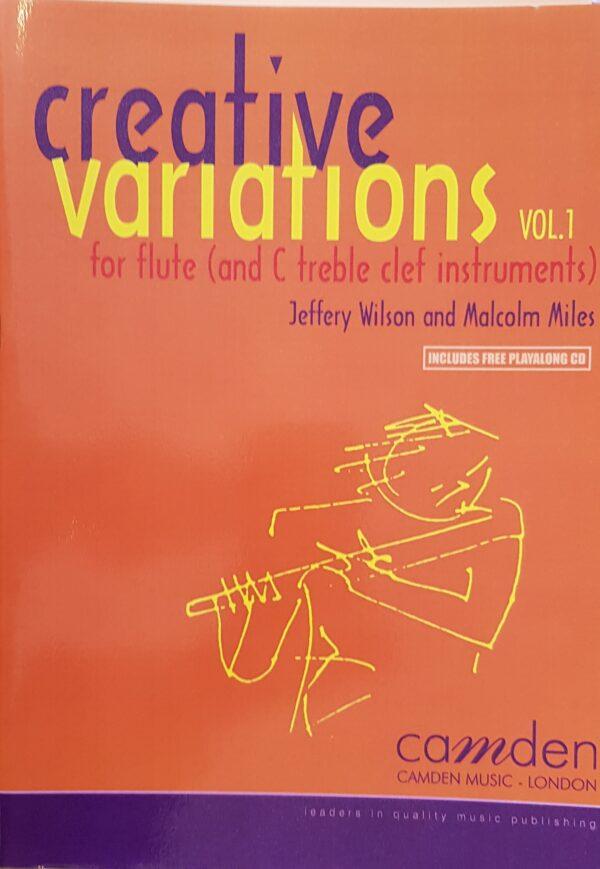 Creative Variations For Flute Volume 1 With CD