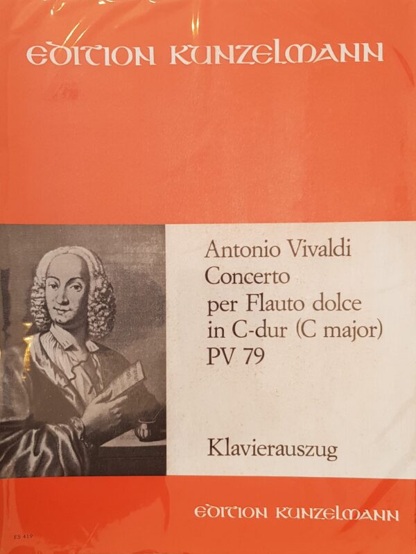 Concerto per Flauto In C-Dur (C Major) PV 79 Op 44 No 11 Vivaldi