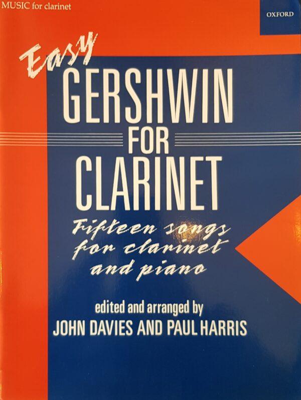 Easy Gershwin for Clarinet Davies & Harris