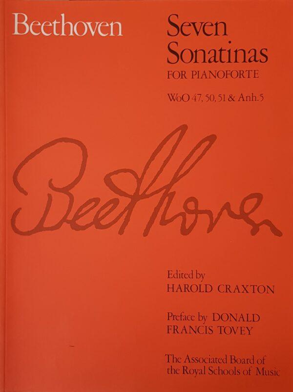 Beethoven Seven Sonatinas for Pianoforte WoO 47 50 51 & Anh