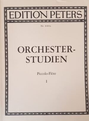 Orchester-Studien Piccolo-Flote I