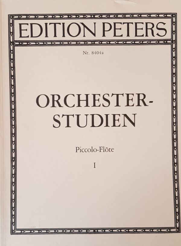 Orchester-Studien Piccolo-Flote I