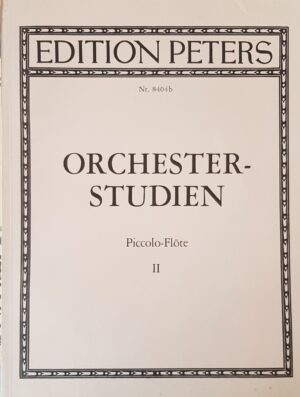 Orchester-Studien Piccolo-Flote II