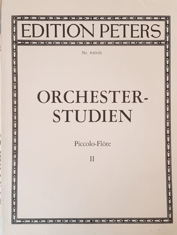 Orchester-Studien Piccolo-Flote II