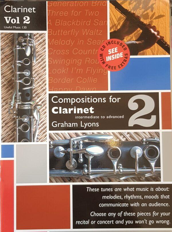 Compositions for Clarinet Volume 2 Lyons With CD