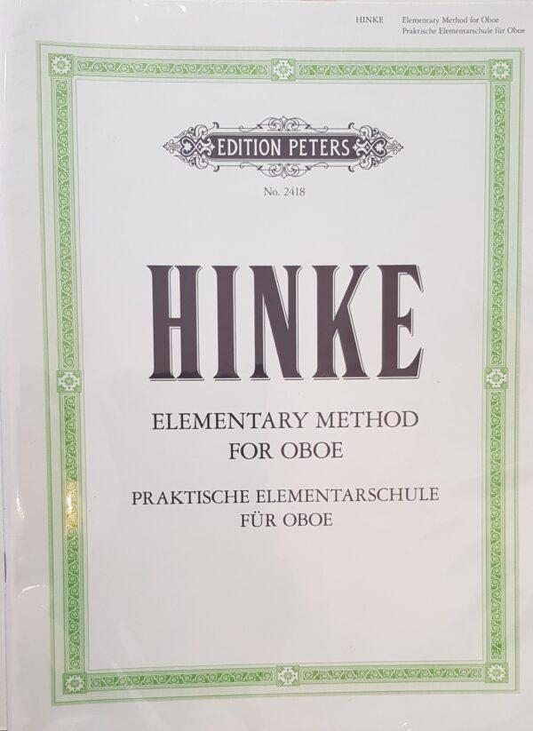 Elementary Method for Oboe by Hinke