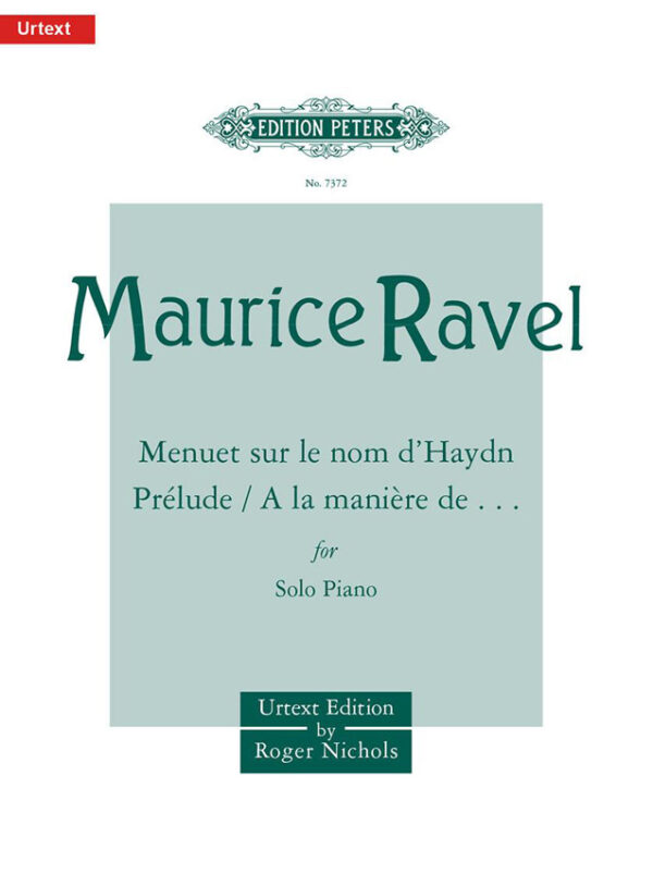 Menuet Sur Le Nom De Haydn, Prelude