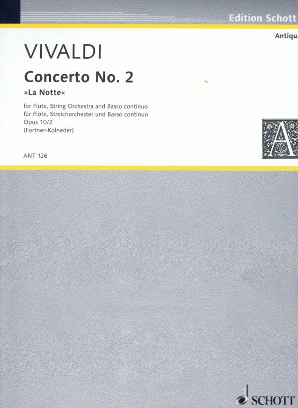 Concerto No. 2 "La notte"