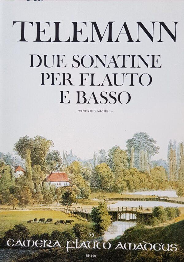 Due Sonatine for Flute and Recorder Telemann