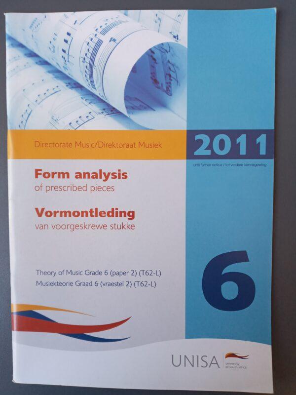 UNISA Form analysis - Theory of Music Grade 6