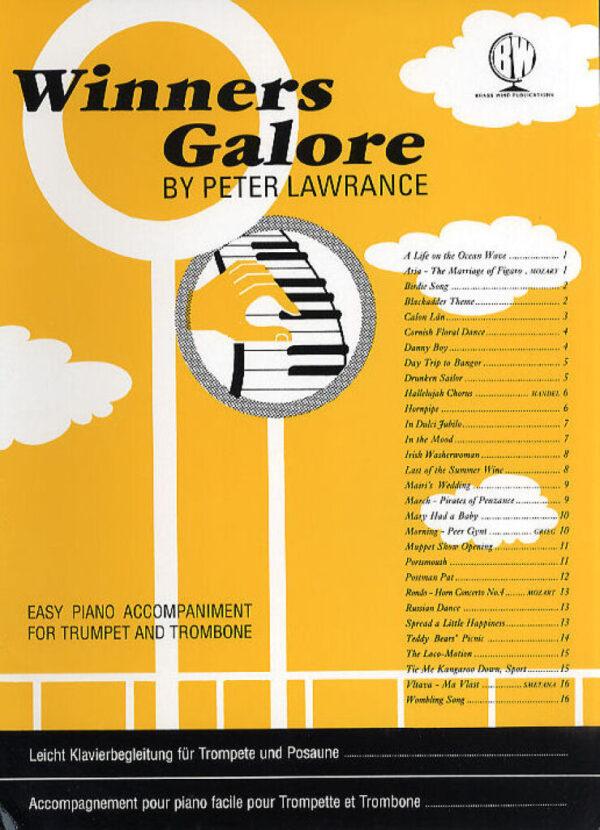 Winners Galore Piano Acc for Trumpet/Trombone