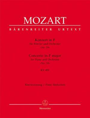 Mozart Concert 19 F KV459 - two pianos - Barenreiter Verlag