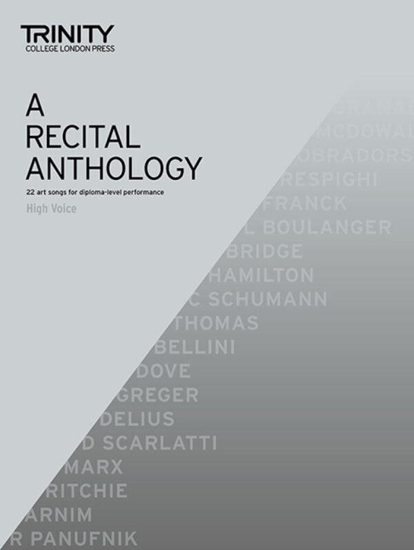 A Recital Anthology - High Voice (Diploma Level Performance)