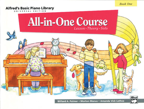 Alfred's Basic Piano Library All In One Course 1