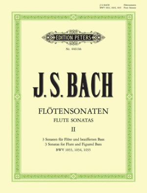 Flute Sonatas Vol.2 BWV 1033 - 1035