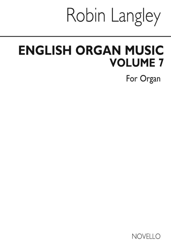 English Organ Music Volume Seven