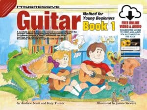 Progressive Guitar Method for Young Beginners Book 1 (online video and audio)