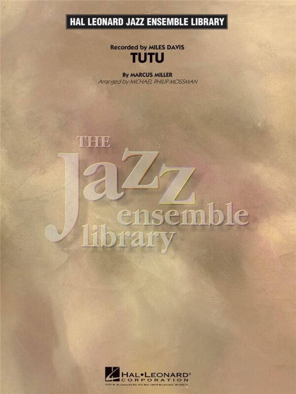 Tutu (Set - Jazz Ensemble)