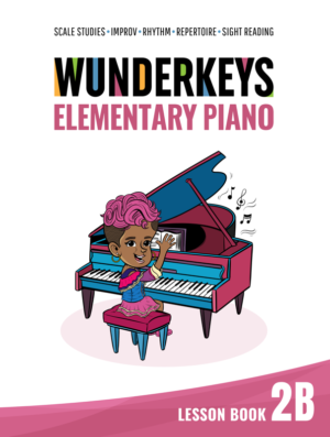 WunderKeys Elementary Piano Lesson Book 2B