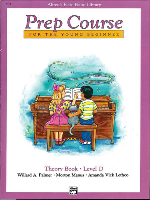 Alfred's Basic Piano Library Prep Course - Theory Book - Level D