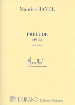 Prelude - Maurice Ravel - piano
