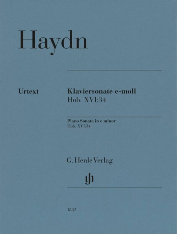 Klaviersonate E-Moll - Hob. XVI:34