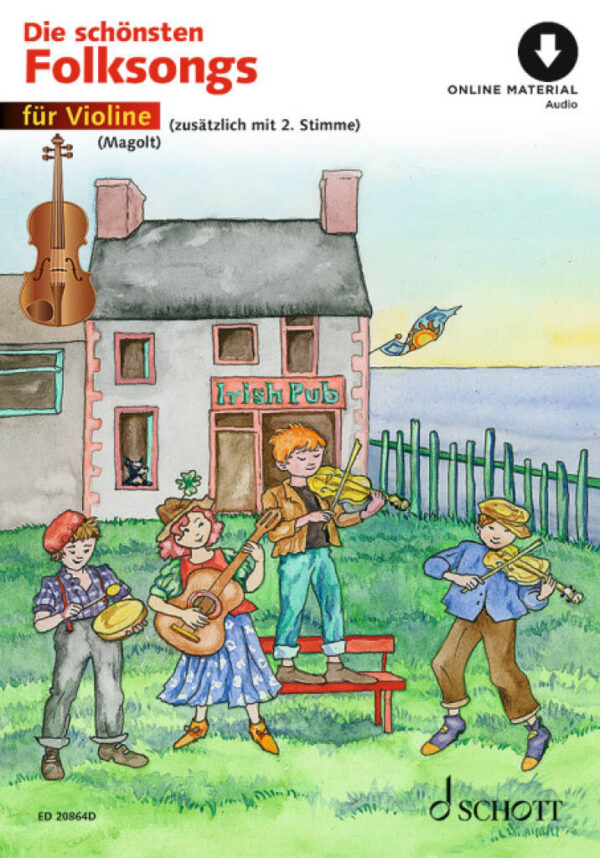 Die Schonsten Folksongs for Violin