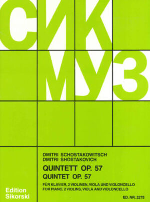 Shostakovich Quintet Op. 57 - Piano and Strings