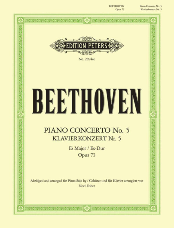 Piano Concerto No. 5 Op 73 - Emperor Concerto - Beethoven