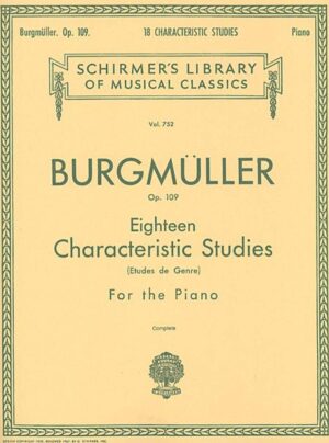 18 Characteristic Studies Op. 109 - Burgmuller