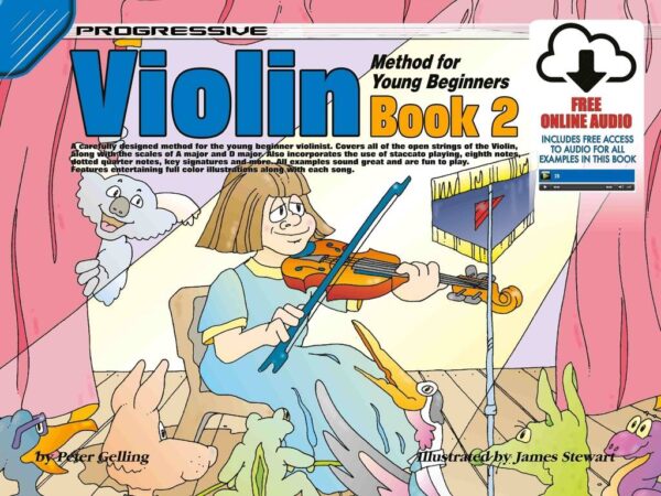 Progressive Violin Method for Young Beginners - Bk 2