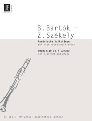 Roumanian Folk Dances - Bartok - Clarinet and Piano