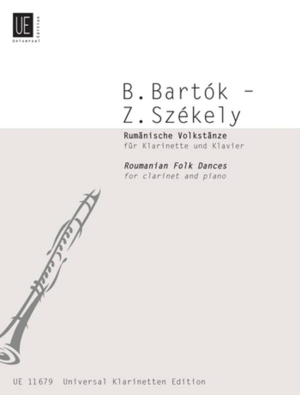 Roumanian Folk Dances - Bartok - Clarinet and Piano