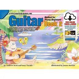 Progressive Guitar Method for Young Beginners Book 2 (with video and audio online)